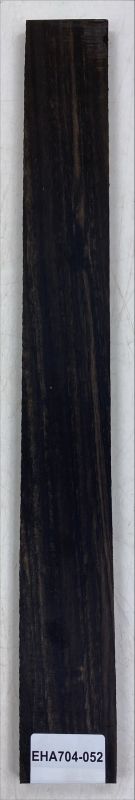 Fretboard African Ebony 620x75x9mm Unique Piece #052